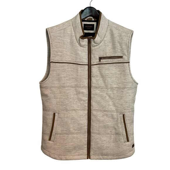 Outpost Makers Other - Outpost Makers Men’s Vest Jacket Tan Tweed Size XL